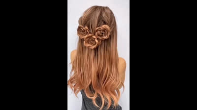 Bello peinado a base de técnicas especificas