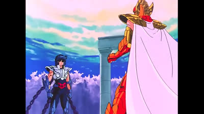 Los caballeros del Zodiaco .En español (castellano) cap 112 - ¡Dos almas! El misterio de la resurrección de Poseidón