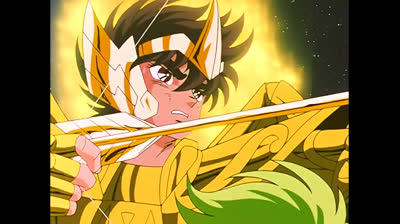 Los caballeros del Zodiaco .En español (castellano) cap 113 - ¡Apunta a Poseidón! La flecha de oro