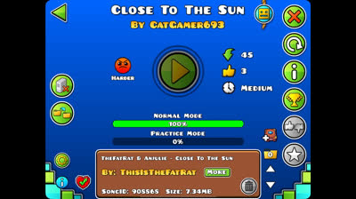 Geometry Dash | Close To The Sun
